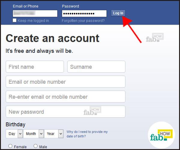 step-1-login to facebook