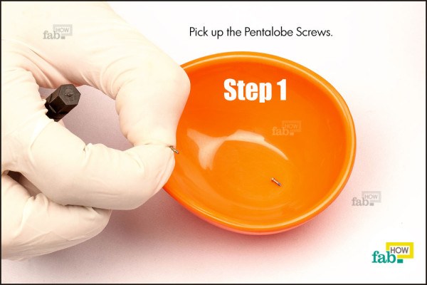 pick pentalobe screw