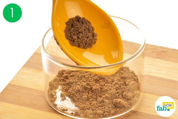 add soil in test container