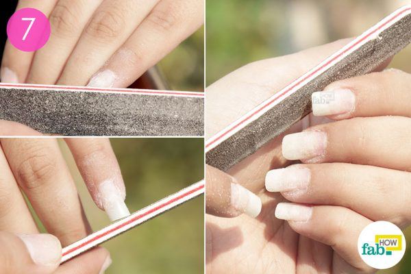 tips for doing your own acrylic nails