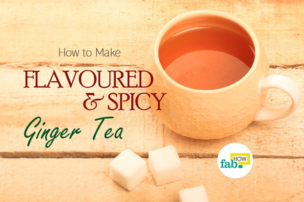 spicy ginger tea featured