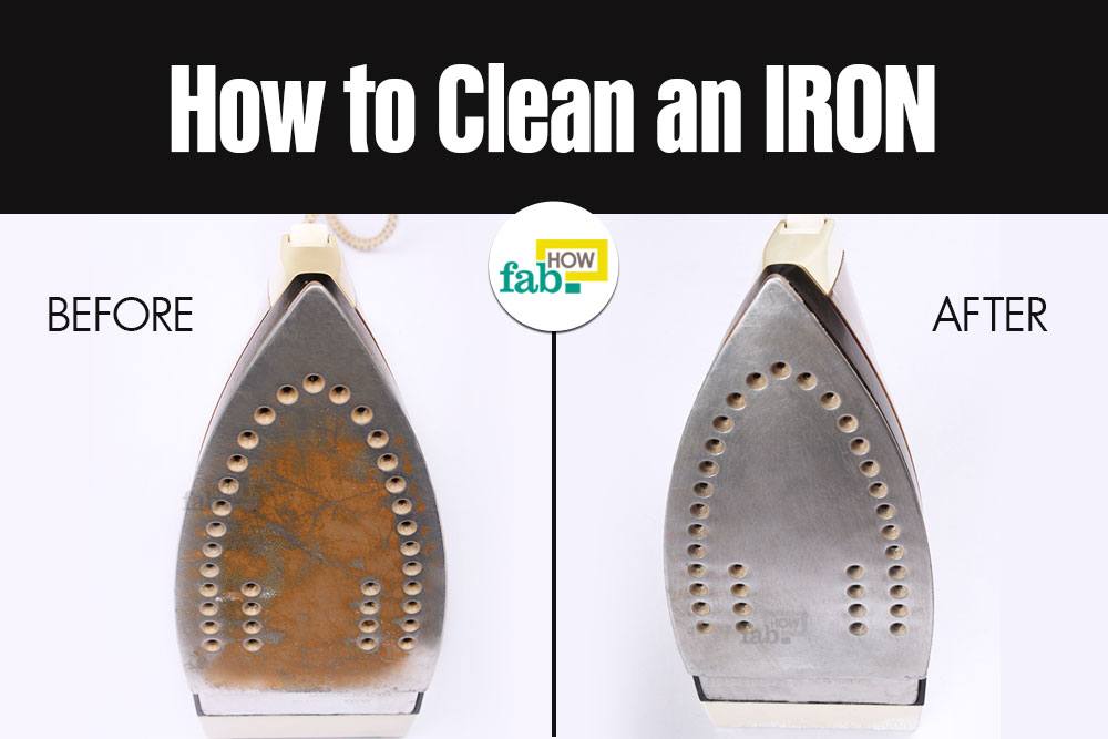 Clean an iron inside out