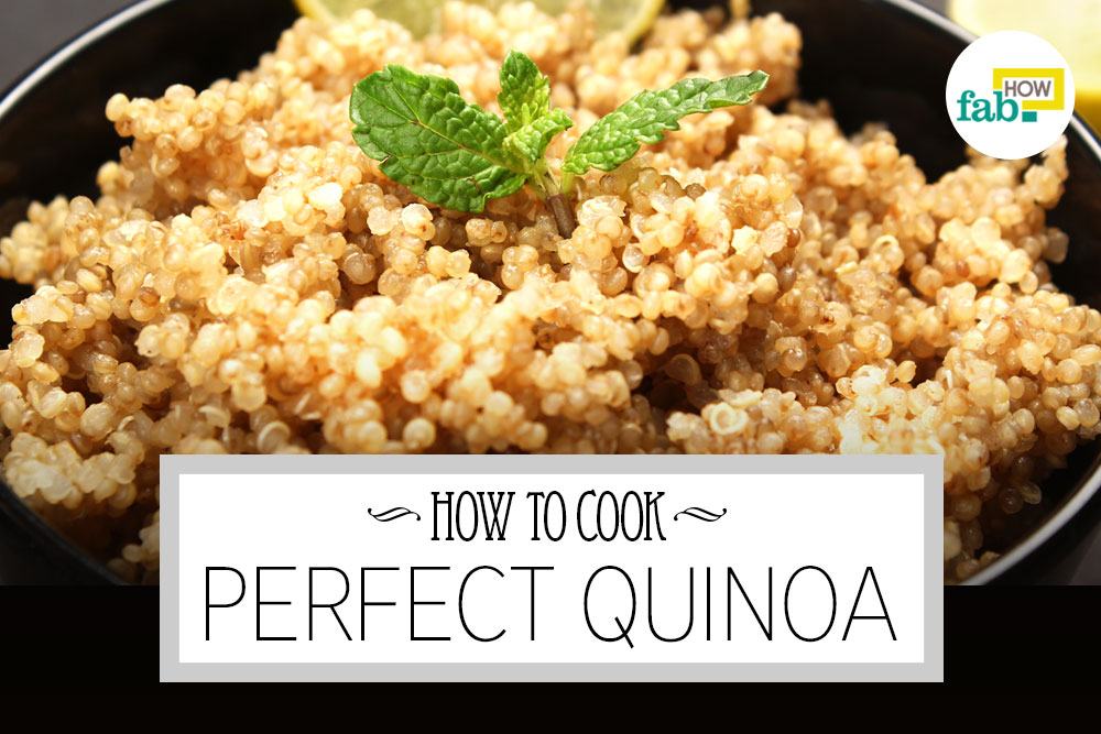 Cook perfect quinoa