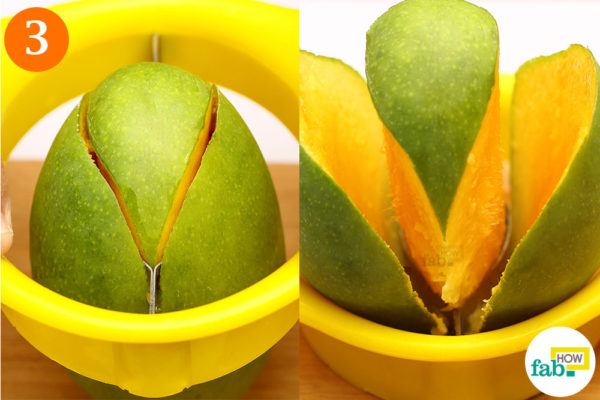 Split the mango
