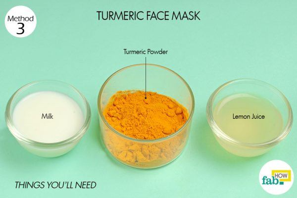 turmeric face pack for dark spots things need 