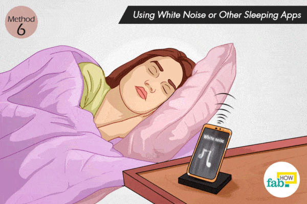 Using White Noise or Other Sleeping Apps