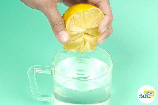 Add fresh lemon juice