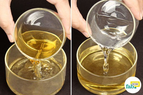 dilute ACV in water for dry hair