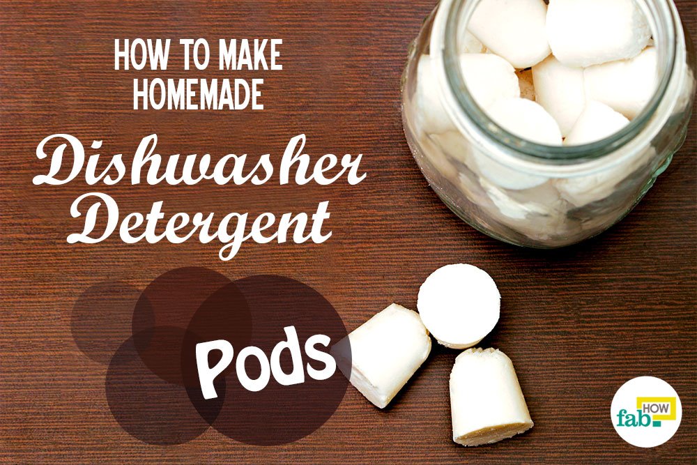 make dishwasher detergent