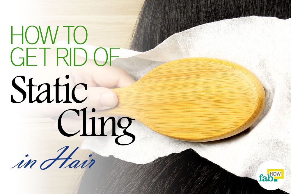 get rid of hair static