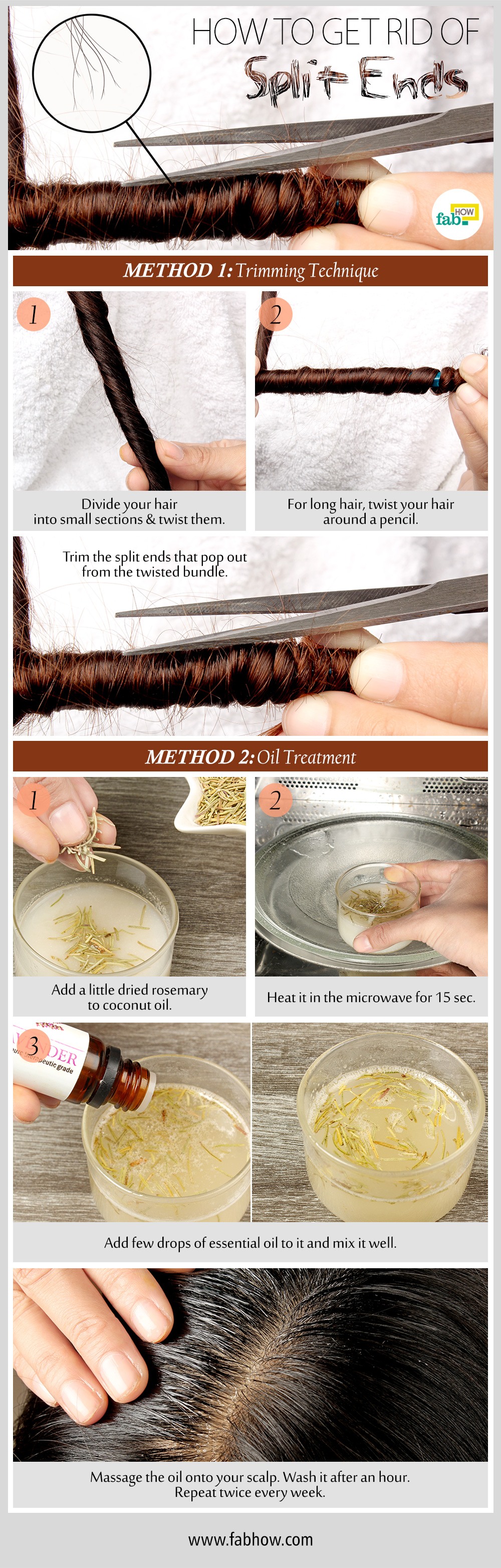 How to Get Rid of Split Ends with 5 Easy Home Remedies | Fab How