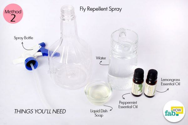 fly repellent spray things need 