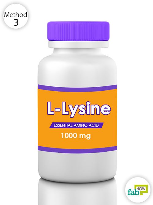 l-lysine for cold sore