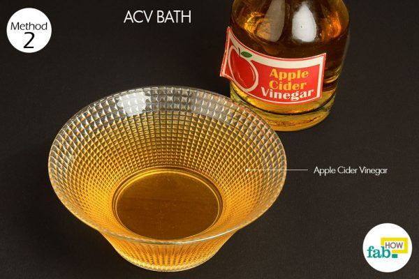acv bath for yeast infection