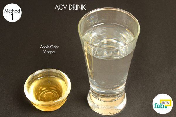 acv drink for yeast infection