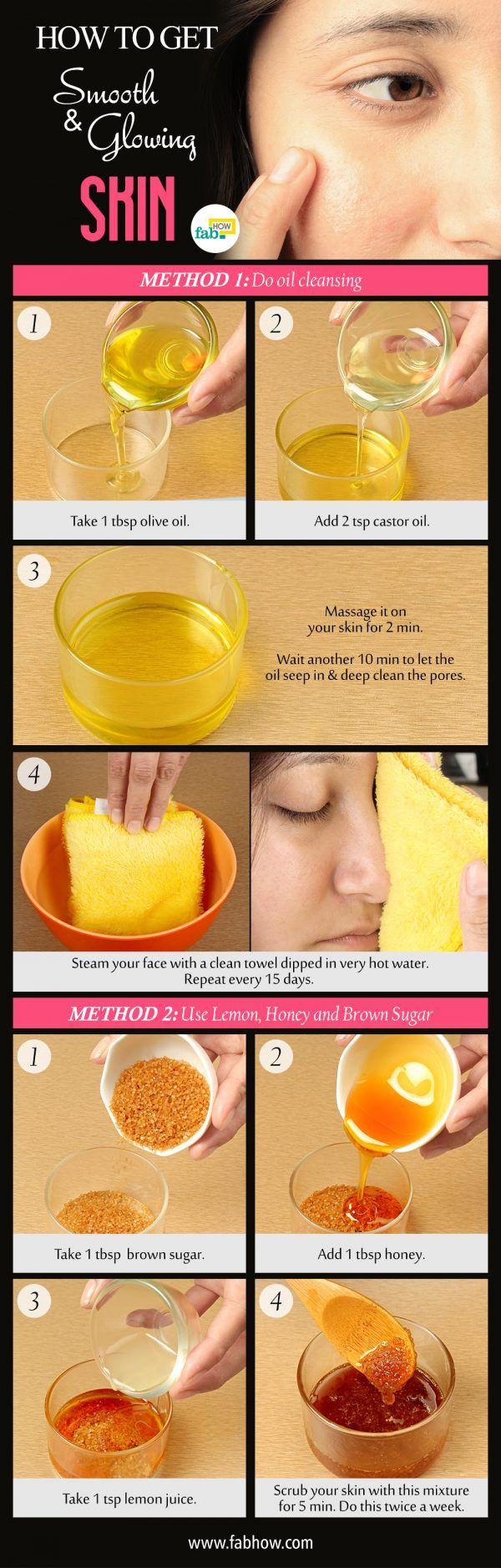 how to get smooth, clear and glowing skin in 10 minutes