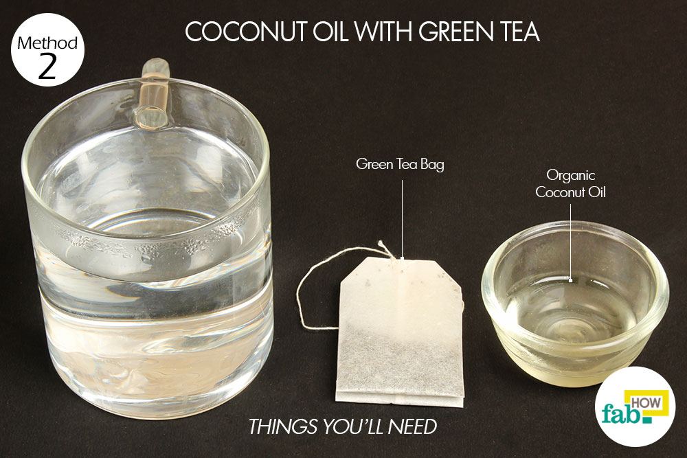 green tea with coconut oil for weight loss