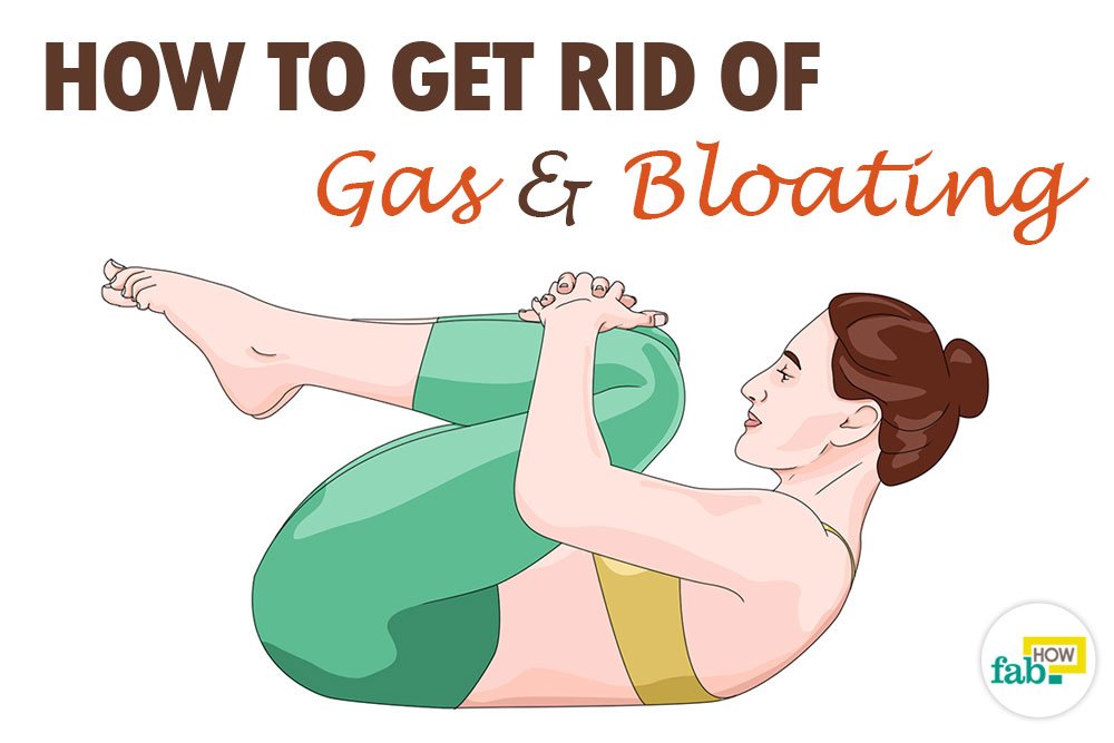 get rid of gas and bloating