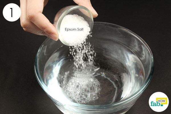 epsom salt for poison ivy rash