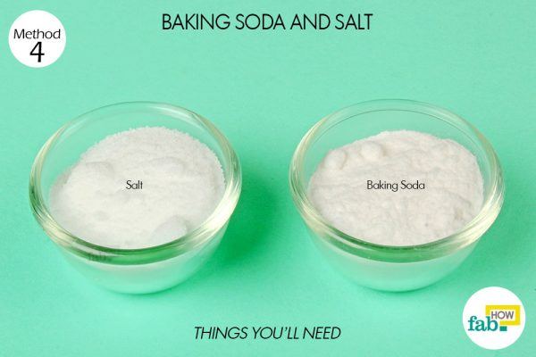 baking soda and salt for keratosis pilaris
