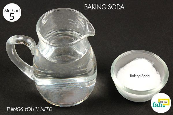 baking soda to treat moquito bites