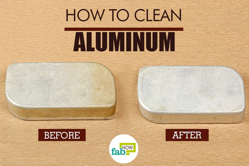 how to clean aluminum