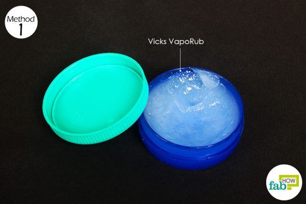 rub vicks on feet and leave overnight for relief from coughing
