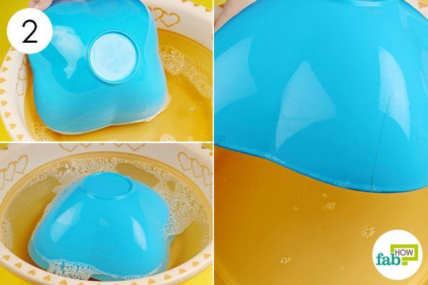 to remove superglue from plastic soak the superglue stained plastic in soap solution