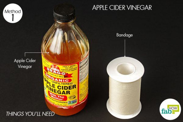 things you need how to get rid of skin moles apple cider vinegar
