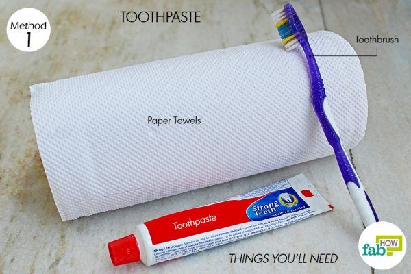 things you need how to remove crayon from walls toothpaste method