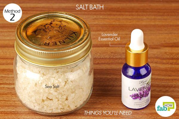things you'll need to detox your body using sea salt