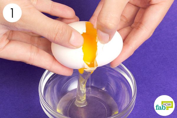 extract the egg white