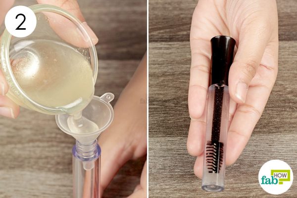 store the oil blend in a mascara bottle