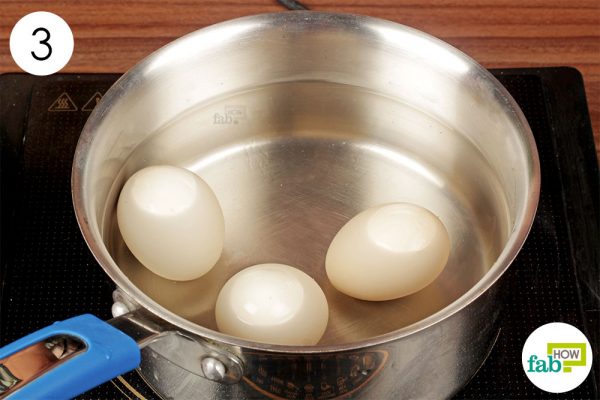 hard boil the egg