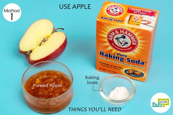 things you'll need to use apple in place of eggs