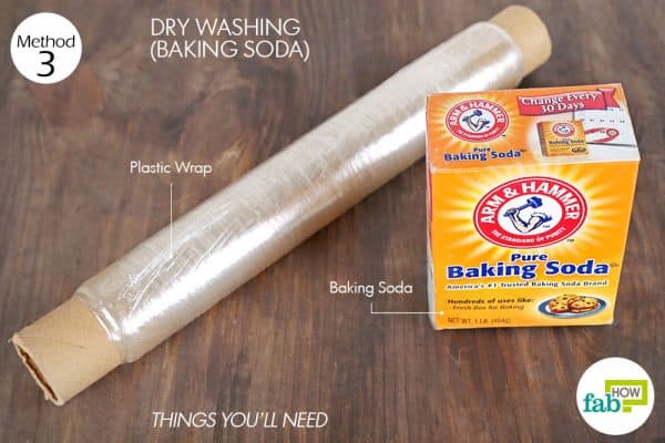 things you'll need to clean stuffed toys with baking soda 