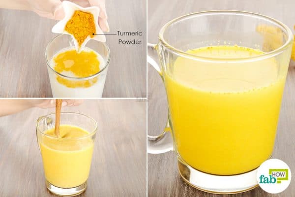 Use turmeric for health- consume turmeric milk to get relief from back pain