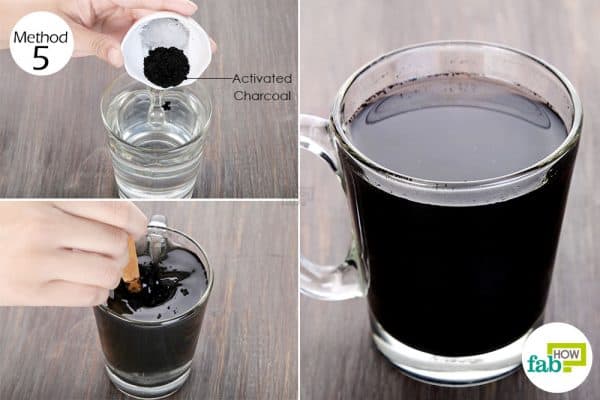 Use activated charcoal for health-to manage the symptoms of food poisoning