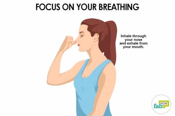 Focus on your breathing to start meditation for beginners