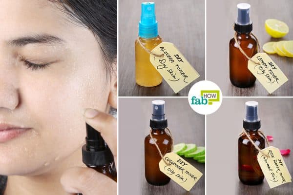 Learn how to make DIY facial toner for your skin type