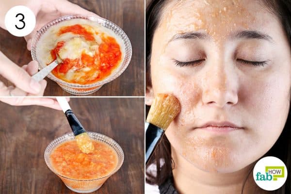 Mix well and apply face mask for beautiful skin