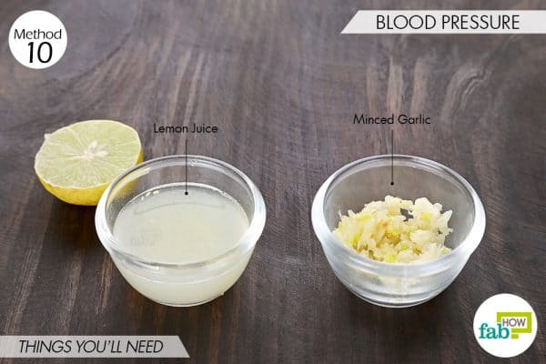 things needed to use garlic for health-to lower blood presure