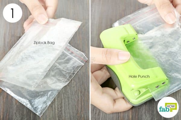 how to store broccoli by using a ziplock bag