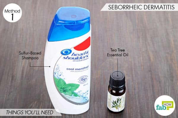 things needed to use tea tree oil for fungal infections-seborrheic dermatitis