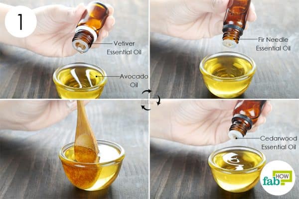 mix essential oils into carrier oil to make DIY Beard Oil