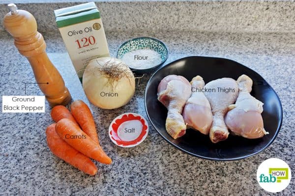 things you'll need to make chicken with white wine