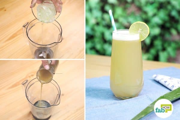 how to make aloe vera lemonade