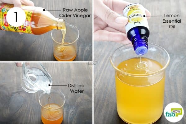 combine all ingrdients to make diy homemade hair conditioner