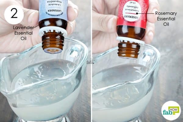 add essential oils to make diy homemade hair conditioner