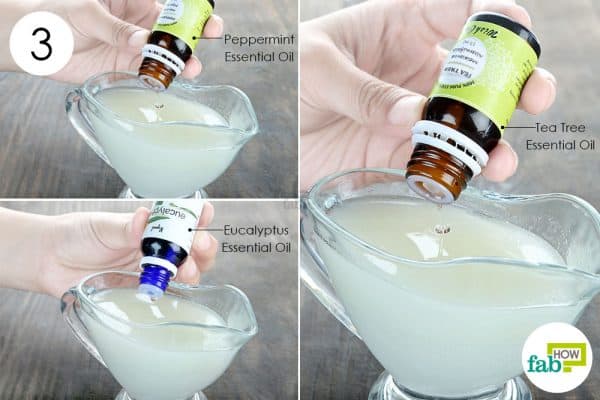 add essential oils to make diy homemade aftershave spray